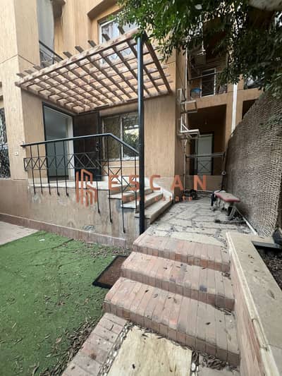 appartment for sale at elrehab in second phase 90 meter with garden 60 meter super lux