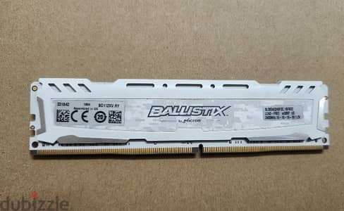 Crucial Ballistix 8gb 2400MHz ram