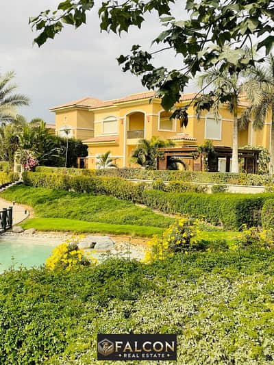 Villa for sale at a bargain price in Stone Park Compound on the Ring Road directly at the entrance to New Cairo in the heart of the Fifth Settlement n