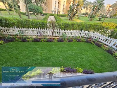 Apartment for rent in Al Rehab City, hotel finishing  Modern furniture for the first residence   View wide garden, ground floor, area of ​​92 meters,