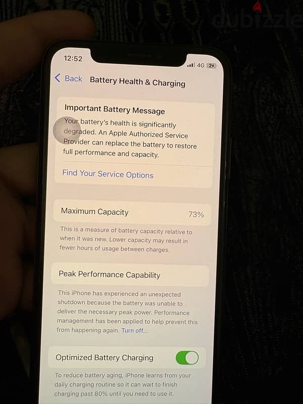 iPhone Xs 64GB 73% w Box 8