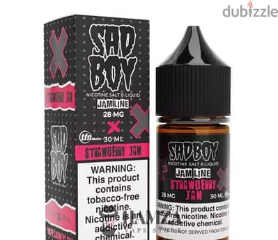 SadBoy (Strawberry Jam 30ML) Slightly used