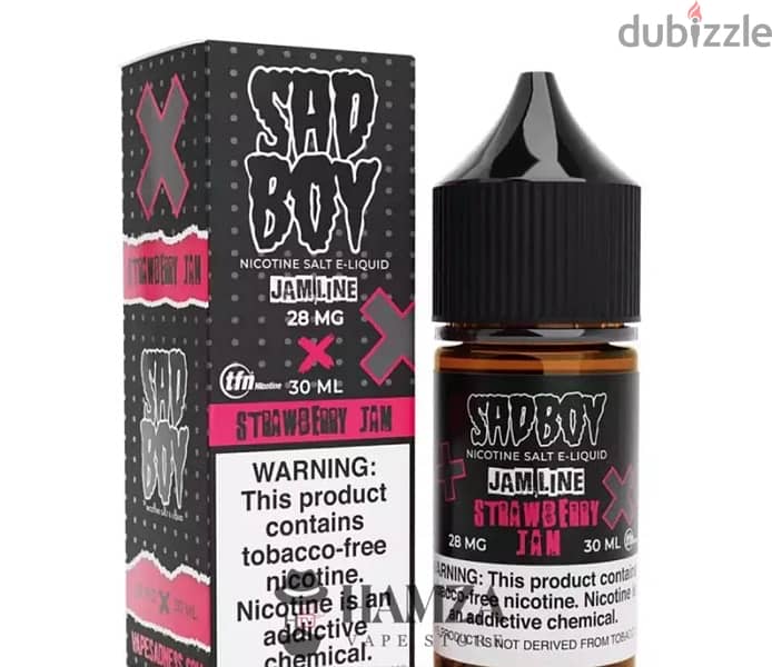 SadBoy (Strawberry Jam 30ML) Slightly used 0