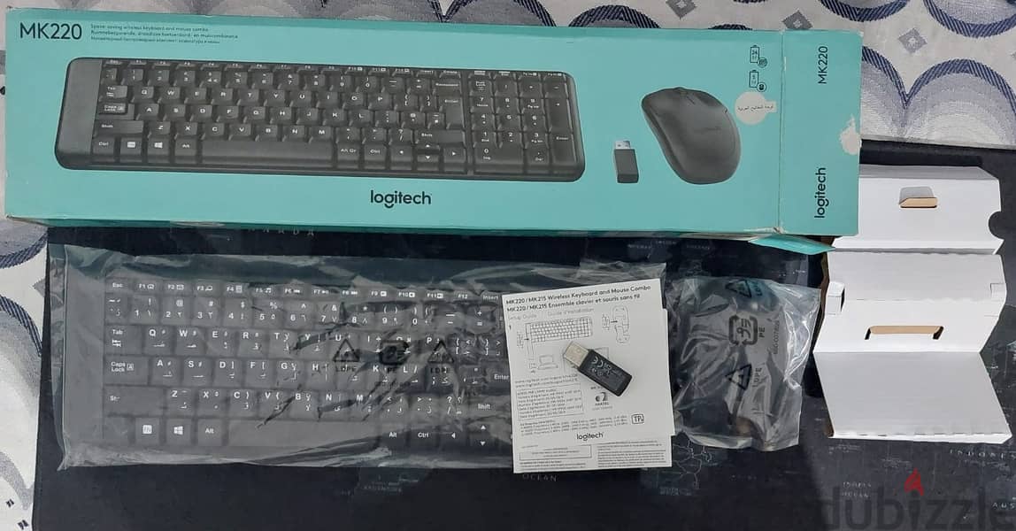 Logitech Wireless Combo Mk220 1