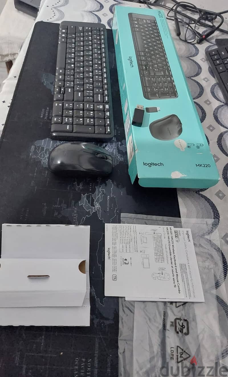 Logitech Wireless Combo Mk220 8