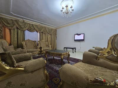 Furnished apartment for rent in Nasr City in the Golden Square, steps away from Abbas Al-Akkad and Makram Ebeid, from the owner