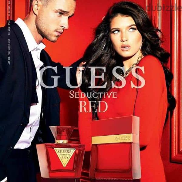 من كندا عطر الفنانات و المشاهير GUESS SED RED فائق الأنوثة خصم60% 3