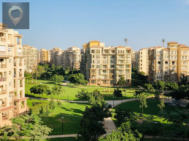 Apartment 139m in madinaty B3 infront Southpark view wide garden with A\Cs and Kitchen 0