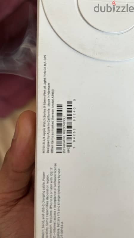 Apple watch Series 9 45mm Pink SB M/L GPS 2