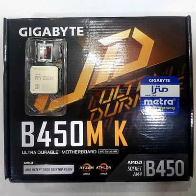 عرض علي بروسيسور وبوردة Ryzen 5 5600x + B450 Gigabyte M-K