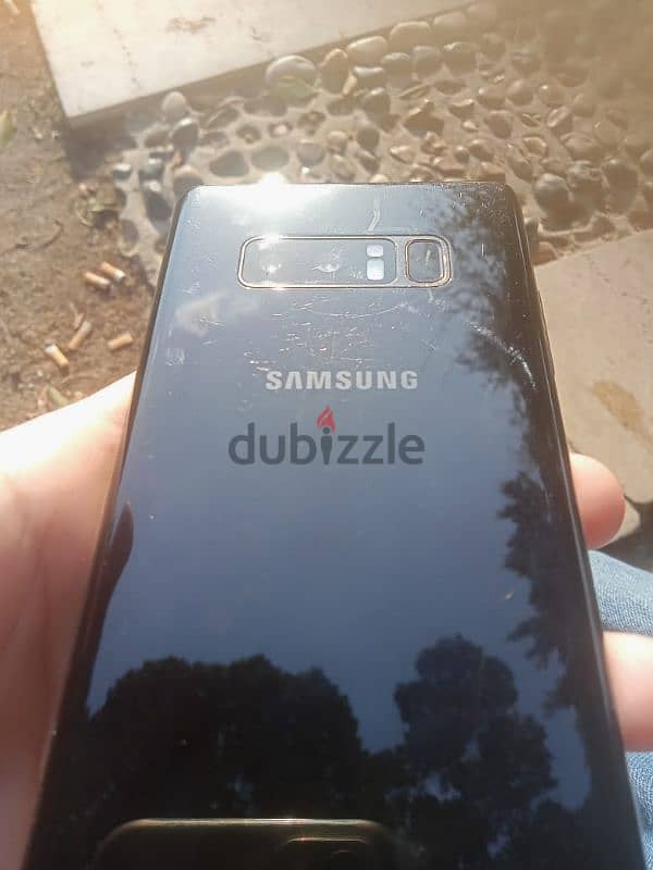 very good Samsung galaxy note 8 for sale  الشاشه شغاله بالكامل 2