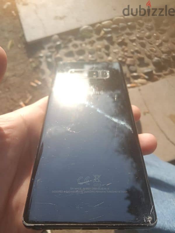 very good Samsung galaxy note 8 for sale  الشاشه شغاله بالكامل 3