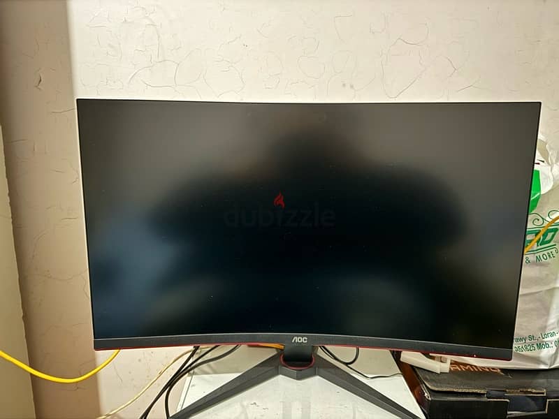 Aoc gaming monitor curved 32” 0