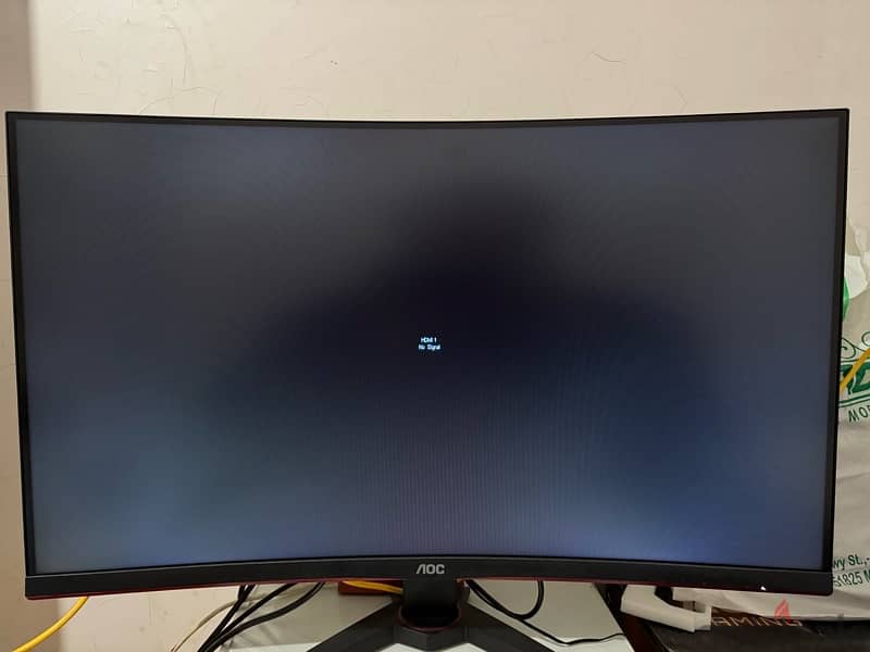 Aoc gaming monitor curved 32” 2