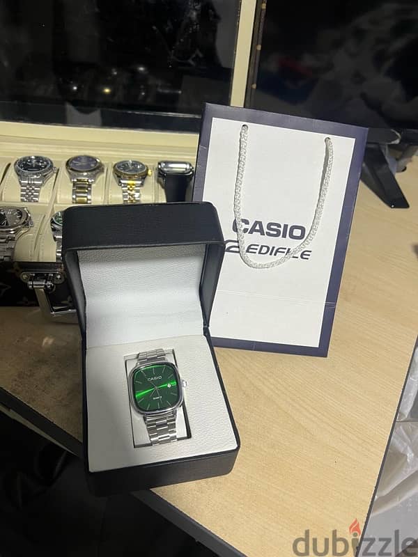 ساعه casio بالبوكس والشنطه هتوصلك اي مكان في مصر 1