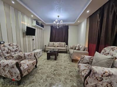 Furnished apartment for rent in Nasr City, Abbas Al-Akkad, Mohamed Saqr Khafaga Street, next to Genena Mall, from the owner