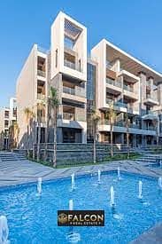 Apartment 160m with 5% down payment, fully finished, in the Sixth Settlement, in La Vista Patio Vida Compound