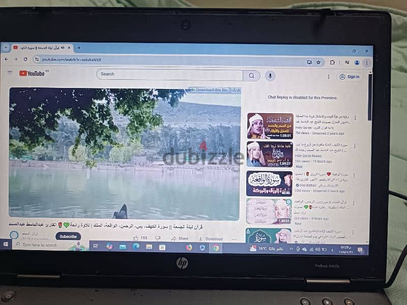 لاب توب hp اورجينال core i5 جيل ثانى هارد ٥٠٠ بشنطته الأصلية 1