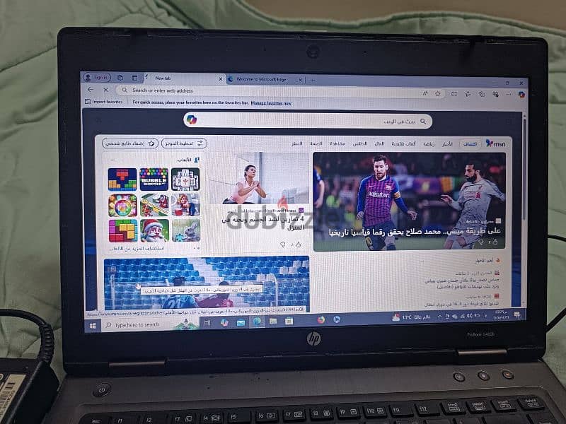 لاب توب hp اورجينال core i5 جيل ثانى هارد ٥٠٠ بشنطته الأصلية 2