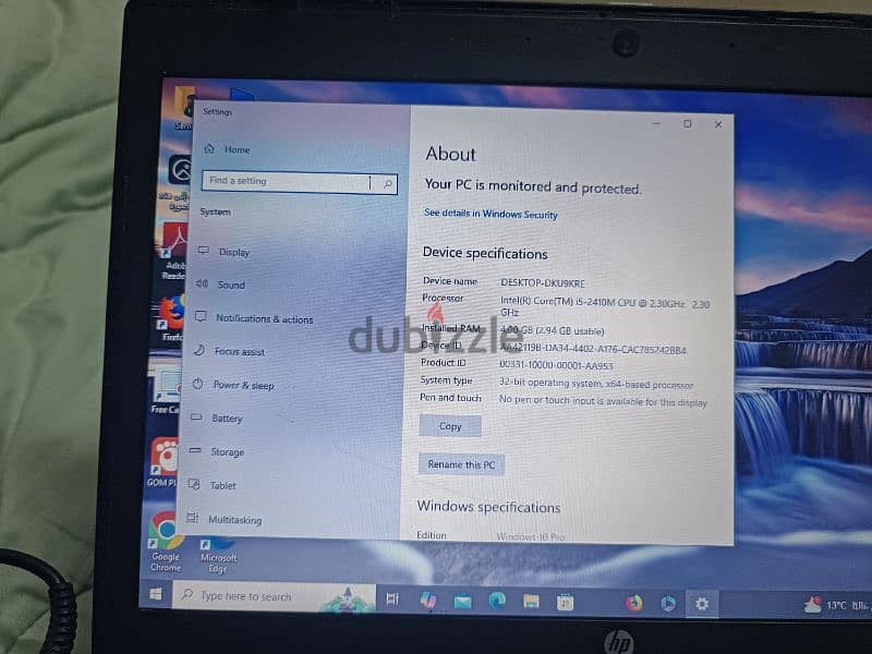 لاب توب hp اورجينال core i5 جيل ثانى هارد ٥٠٠ بشنطته الأصلية 5