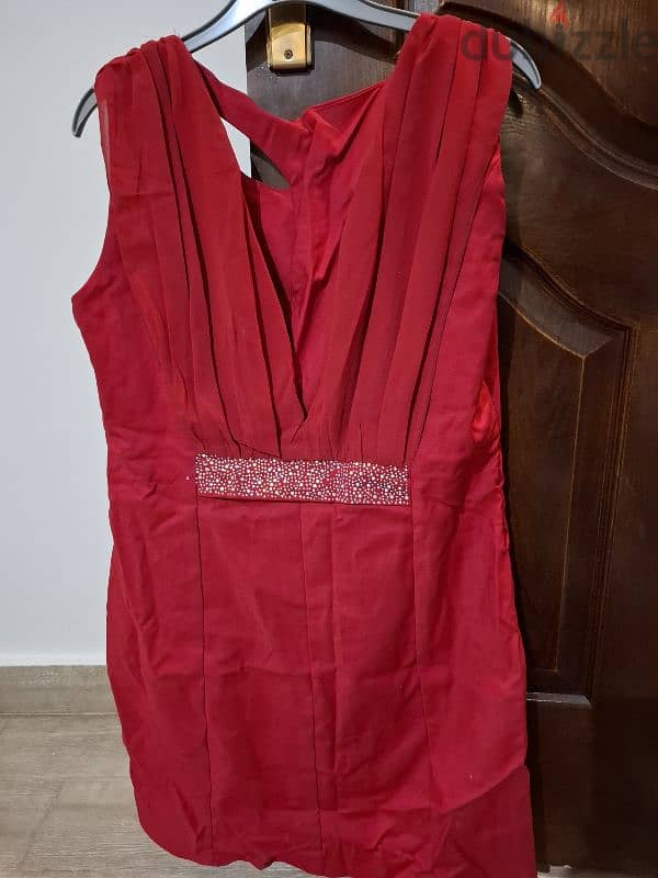 red dress used once 1