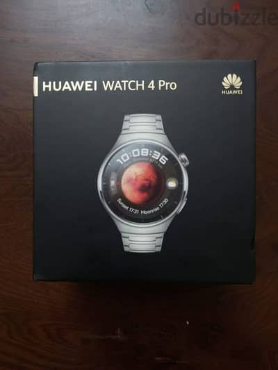 ساعة Huawei Watch 4 Pro Titanium 48MM للبيع – حالتها ممتازة + شاحنين