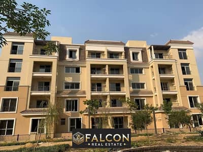 Apartment for sale in New Cairo in Sarai Compound next to Madinaty with 10% down payment