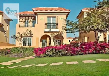 Twin house villa, prime location, immediate delivery, for sale in Hyde Park New Cairo Direct Compound, on South 90th Street