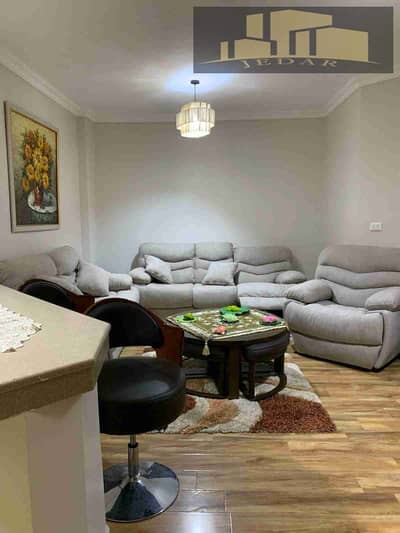 Furnished studio for rent in Al-Rehab, with special finishes, modern furniture, ground floor, without garden, ready for living