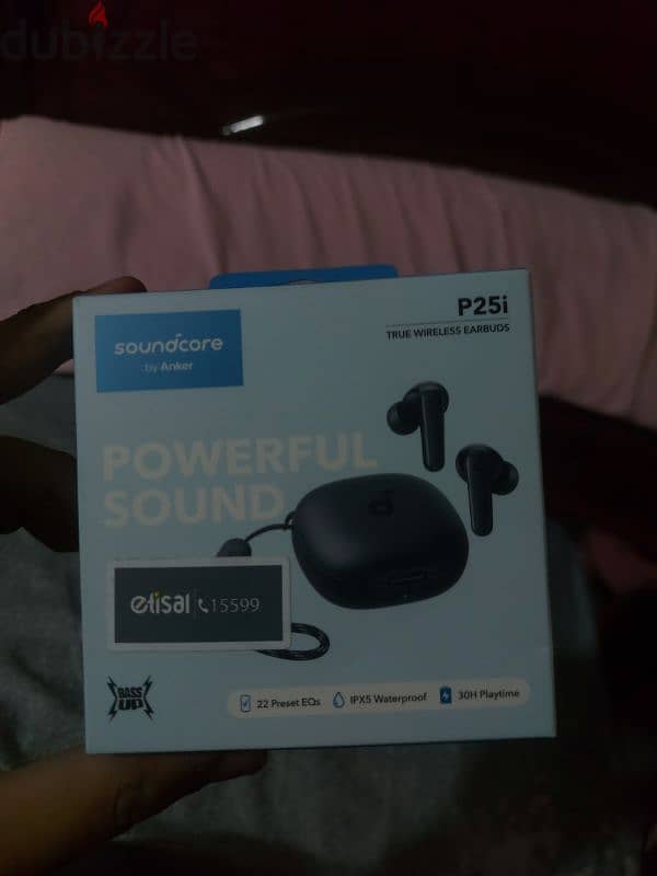 كيسة وفردة يمين لسماعة soundcore p25i 2