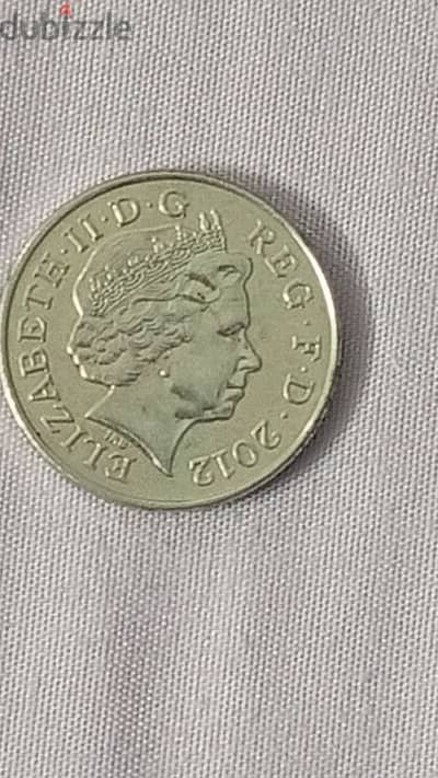 10 pence elisa peace coin