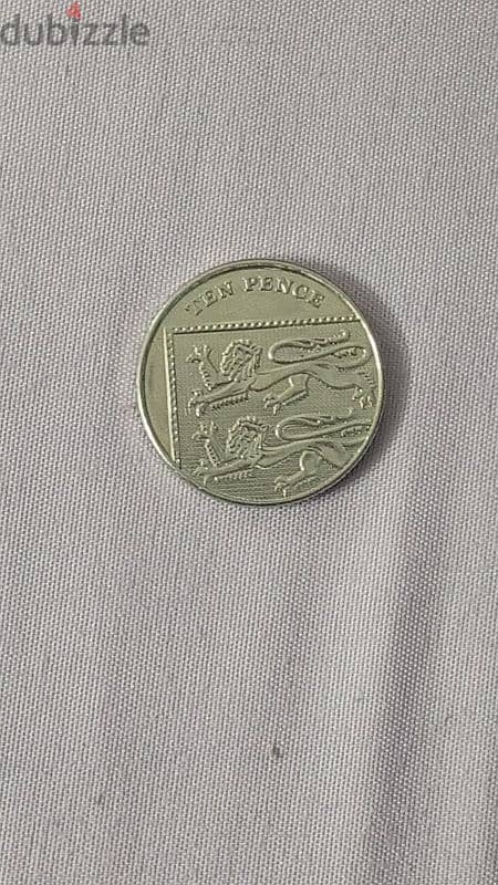 10 pence elisa peace coin 1