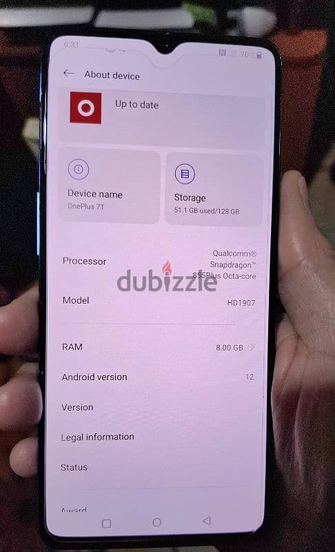 Oneplus 7T _128gb_ excellent condition 9