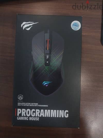 Mouse gaming HAVIT GAMENOTE MS1019 RGB BLACK ماوس جيمينج