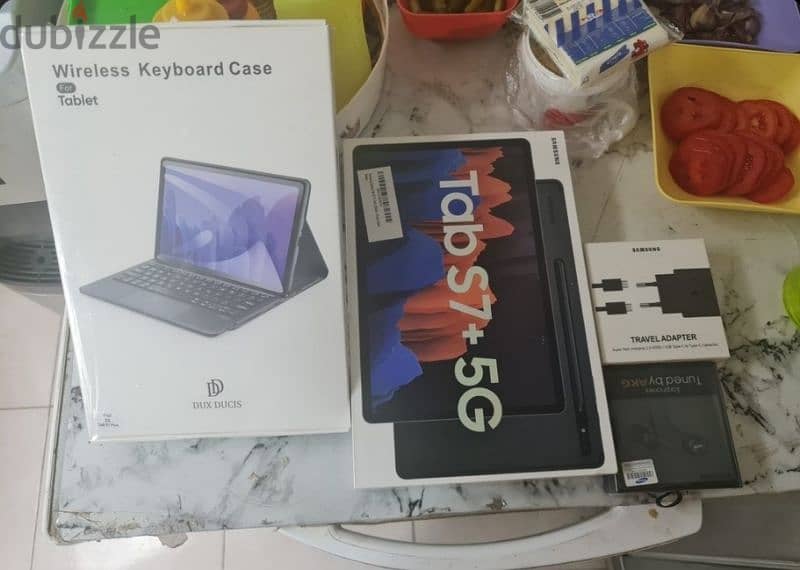 سامسونج جلاكسي تاب S7+ كسر زيرو مساحة 256 جيجا 0