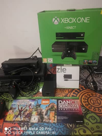 Xbox one +kinect وارد الامارات