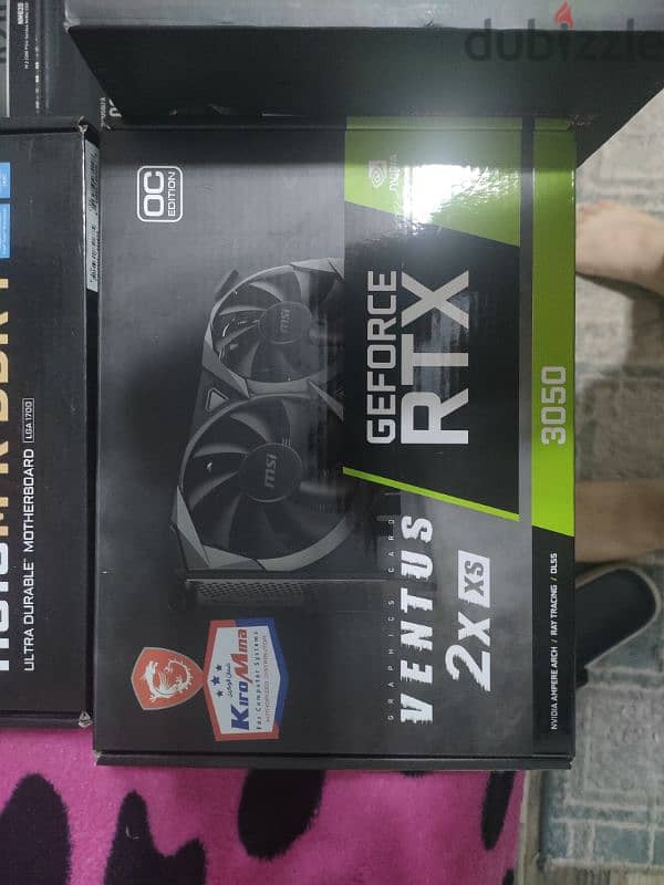 rtx 3050 ventus 2x xs oc 8g VRAM 0