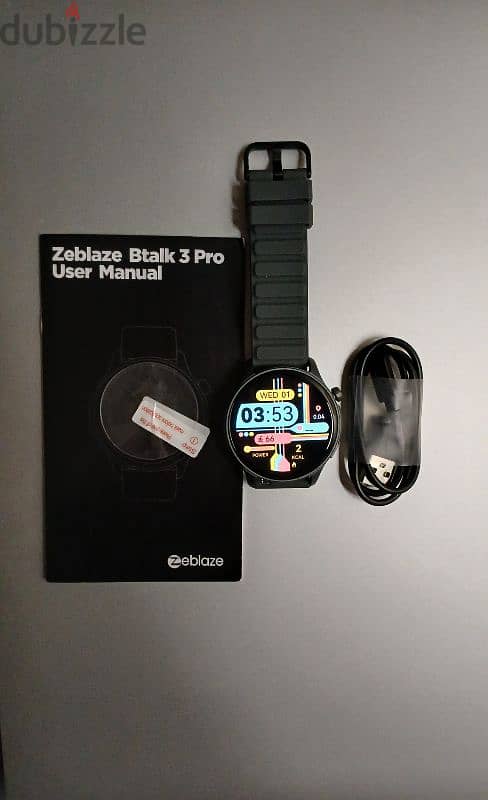 ساعة سمارت Zeblaze btalk 3 pro 4