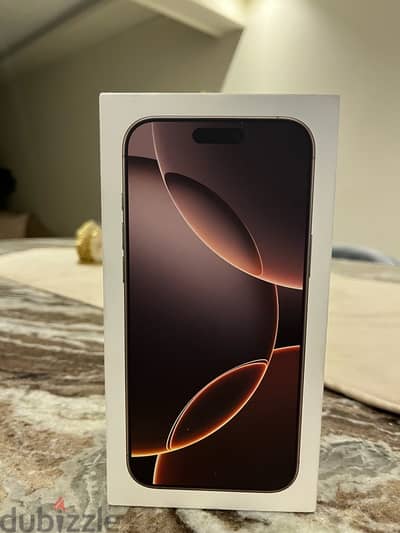 Iphone 16 Pro Max 256 GB Middle East version 0 taxes