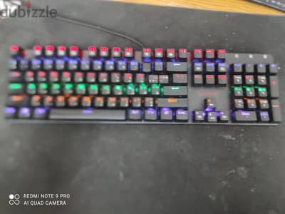 keyboard gaming red dragon