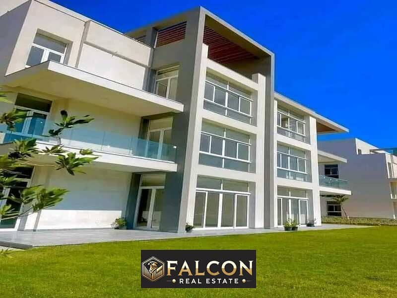 Villa Delivery Fully Finished For Sale With 5% Dp Installments Up to 10 years Double View In Mazarine New Alamain Beside Rixos And Alamian Airport 0