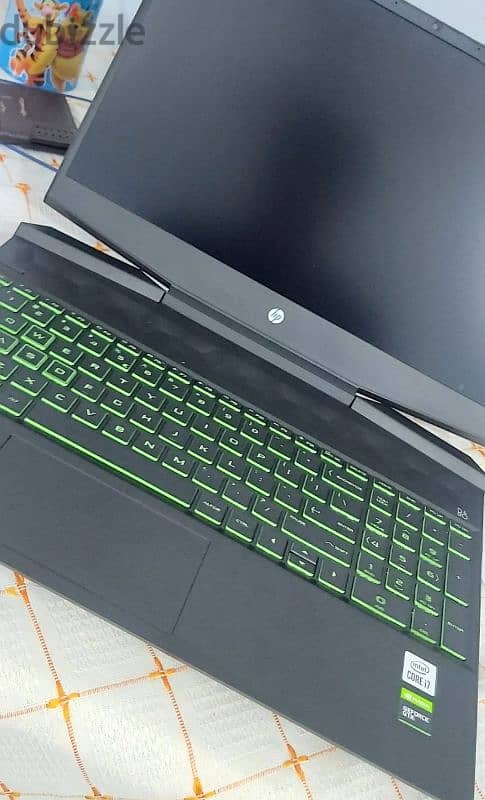 HP PAVILLION GAMING LAPTOP 15 - Core I7- 10750H - GTX 1660TI max Q 6GB 0