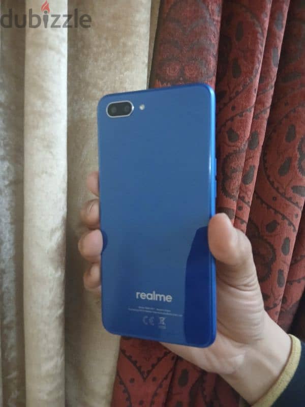 موبايل ريلمي  realme c1بالكرتونة كالجديد بدون خربوش 1