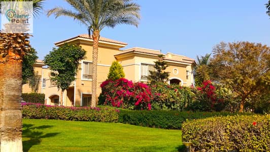 Standalone villa for sale in Stone Park Compound on the European plane directly on the ring road Stone Park New Cairo compound