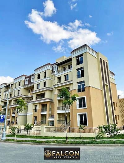 Apartment for sale in Sarai Compound, next to Madinaty, with the lowest down payment