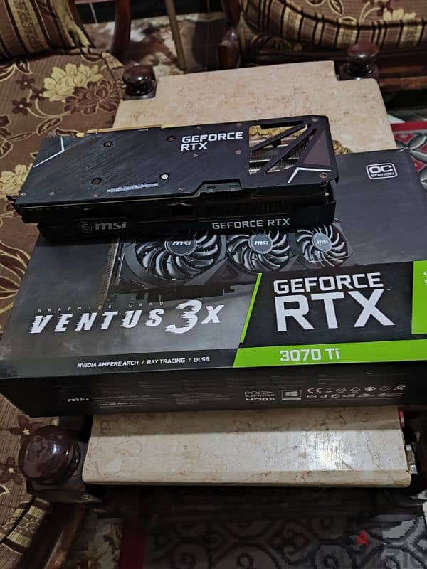 كسر زيرو بالعلبة RTX 3070Ti 4