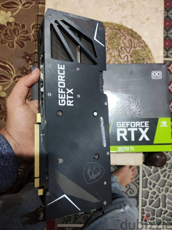 كسر زيرو بالعلبة RTX 3070Ti 6