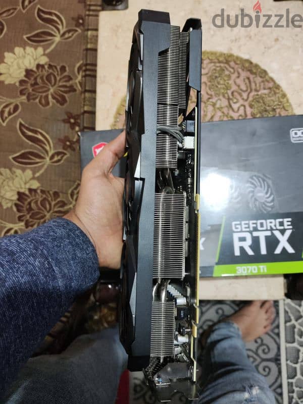 كسر زيرو بالعلبة RTX 3070Ti 7