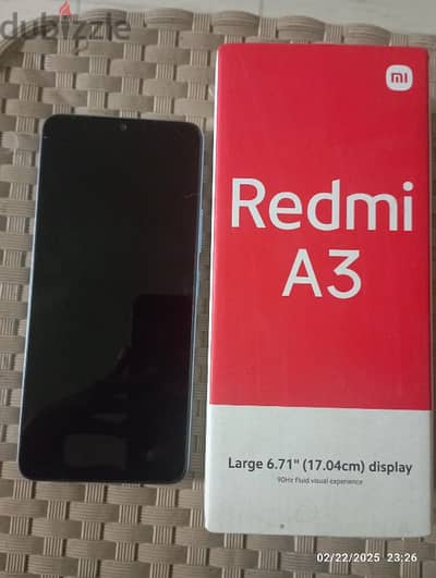 redmi a3, 128GB, 4 ram