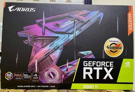 RTX 3080TI Aorus Master كارت شاشه